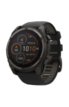 Garmin | FĒNIX&reg; 8 - 51 MM, SOLAR, SAPPHIRE, TITANIO, CARBON GRAY DLC CON CINTURINO IN SILICONE BLACK/PEBBLE GREY - 010-02907-11 (1)