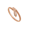 Bulgari | BRACCIALE SERPENTI PALLINI IN ORO ROSA, DIAMANTI E OCCHI IN ONICE - BR859857  (1)