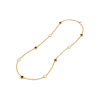 Bulgari | COLLANA SAUTOIR BVLGARI BVLGARI 50TH ANNIVERSARY IN ORO GIALLO CON ELEMENTI IN MADREPERLA E ONICE - CL860487 (2)