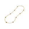 Bulgari | COLLANA SAUTOIR BVLGARI BVLGARI 50TH ANNIVERSARY IN ORO GIALLO CON ELEMENTI IN MADREPERLA E ONICE - CL860487 (3)