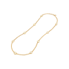 Bulgari | COLLANA SAUTOIR BVLGARI BVLGARI 50TH ANNIVERSARY IN ORO GIALLO CON ELEMENTI IN MADREPERLA E ONICE - CL860487 (4)