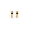 Bulgari | ORECCHINI BVLGARI TUBOGAS CLASSIC IN ORO GIALLO E ONICE - OR860412 (1)