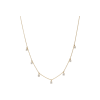 Bartorelli Italian Jewels | COLLANA GIROCOLLO IN ORO GIALLO CON DIAMANTI PENDENTI - 370-XN3388 (1)