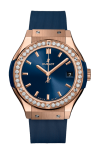 Hublot | CLASSIC FUSION KING GOLD BLUE DIAMONDS 33 MM - 581.OX.7180.RX.1104 (1)