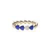 Vhernier | BRACCIALE FRECCIA MIDI IN ORO BIANCO CON DIAMANTI E CRISTALLO LAPIS - PG1501BR464 (1)