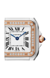 Cartier | PANTH&Egrave;RE DE CARTIER MODELLO PICCOLO, ORO ROSA, ACCIAIO E DIAMANTI, QUARZO - W3PN0014 (5)