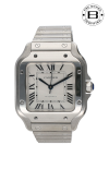 Cartier | SANTOS DE CARTIER MODELLO MEDIO, ACCIAIO, AUTOMATICO - U-WSSA0029 (1)