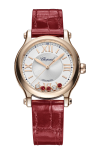Chopard | HAPPY SPORT 33 MM, AUTOMATICO, ORO ETICO ROSA, DIAMANTI, RUBINI - 275378 (1)