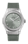 Hublot | CLASSIC FUSION TITANIUM SAGE GREEN 42 MM - 542.NX.891G.NR (1)