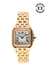 Cartier | PANTH&Egrave;RE DE CARTIER MODELLO PICCOLO, ORO ROSA, DIAMANTI, QUARZO - U-WJPN0071 (1)