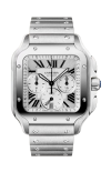Cartier | SANTOS DE CARTIER MODELLO GRANDE, ACCIAIO, AUTOMATICO - WSSA0083 (1)