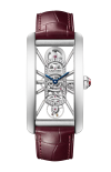 Cartier | TANK AM&Eacute;RICAINE SCHELETRATO MODELLO GRANDE, PLATINO, MANUALE - WHTA0041 (1)