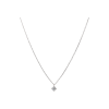 Bartorelli Italian Jewels | COLLANA GIROCOLLO PUNTO LUCE A SPECCHIO IN ORO BIANCO E DIAMANTE - 318-2595-C-460 (1)