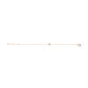 Bartorelli Italian Jewels | BRACCIALE MORBIDO IN ORO ROSA CON CERCHIETTO DI DIAMANTI E DIAMANTE CENTRALE - 370-XB3271 (1)