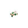 Pasquale Bruni | ANELLO FIGLIA DEI FIORI IN ORO ROSA CON AGATA VERDE, PIETRA DI LUNA BIANCA, MALACHITE, CRISOPRASIO, PRASIOLITE, AVVENTURINA VERDE E DIAMANTE - 16775R (1)