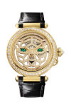 Cartier | OROLOGIO GIOIELLO PANTH&Egrave;RE, 41 MM, MANUALE, ORO GIALLO, DIAMANTI, SMERALDI, SCHELETRATO - HPI01359 (3)