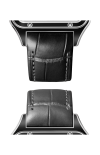 Cartier | SANTOS-DUMONT SCHELETRATO CON MICROROTORE MODELLO GRANDE, AUTOMATICO, ACCIAIO - WHSA0044 (4)