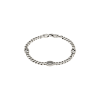 Gucci | BRACCIALE GUCCI INTERLOCKING IN ARGENTO - YBA678660001 - YBA678660001 (1)