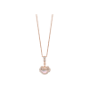 Qeelin | COLLANA YU YI PETITE  IN ORO ROSA  CON DIAMANTI E MADREPERLA - YY-NL0003B-RGDMOP - YYNPT3ERGMP (1)