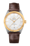 Omega | CONSTELLATION GLOBEMASTER 39 MM, ACCIAIO-ORO GIALLO SU PELLE - 130.23.39.21.02.001 (1)