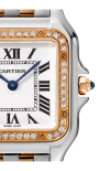Cartier | PANTH&Egrave;RE DE CARTIER, MODELLO MEDIO, ACCIAIO, ORO ROSA, DIAMANTI, QUARZO - W3PN0015 (4)