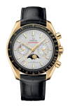 Omega | SPEEDMASTER FASI LUNARI 44,25 MM, ORO GIALLO SU PELLE - 304.63.44.52.02.001 (1)
