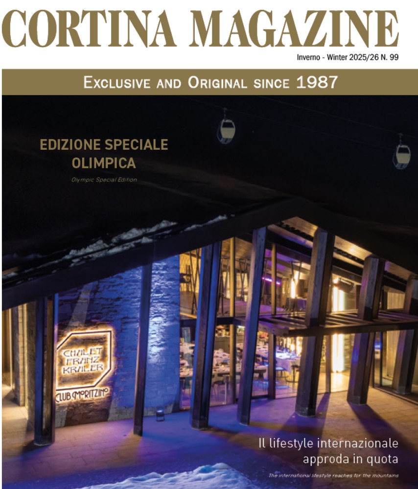 Bartorelli firma l&rsquo;eleganza olimpica: l&rsquo;omaggio ai Giochi su Cortina Magazine