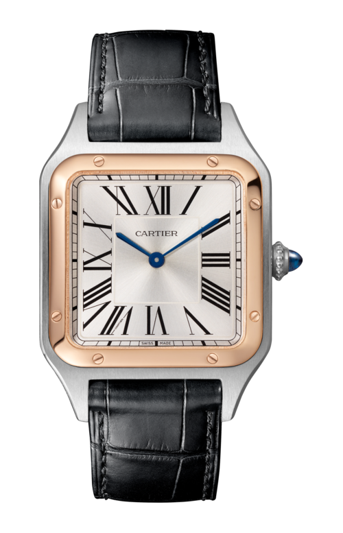 Accedi al prodotto correlato Cartier SANTOS DUMONT, MODELLO GRANDE, ACCIAIO, ORO ROSA, QUARZO - W2SA0037