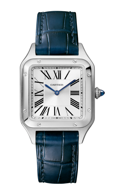 Accedi al prodotto correlato Cartier SANTOS DUMONT, MODELLO PICCOLO, ACCIAIO, QUARZO - WSSA0086