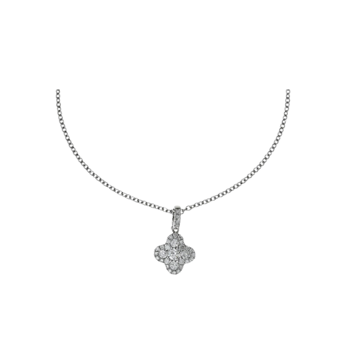 Accedi alla scheda di Bartorelli Italian Jewels COLLANA GIROCOLLO IN ORO BIANCO CON PENDENTE FIORE IN DIAMANTI - 1GA0270199/2