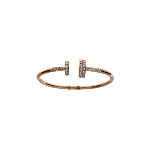 Accedi al prodotto correlato Bartorelli Italian Jewels BRACCIALE RIGIDO IN ORO ROSA CON DIAMANTI - 1PU0031854/3