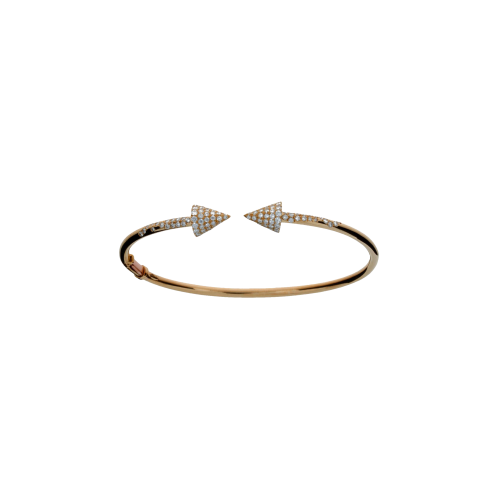 Accedi alla scheda di Bartorelli Italian Jewels BRACCIALE RIGIDO FRECCE IN ORO ROSA E DIAMANTI - 1PU0031975/1
