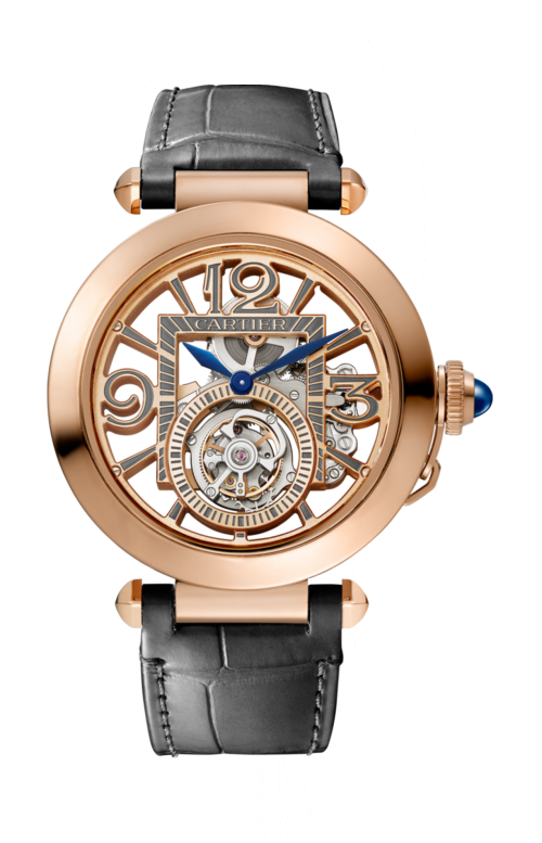 Accedi alla scheda di Cartier PASHA DE CARTIER, 41 MM, ORO ROSA, SCHELETRATO, MANUALE - WHPA0006