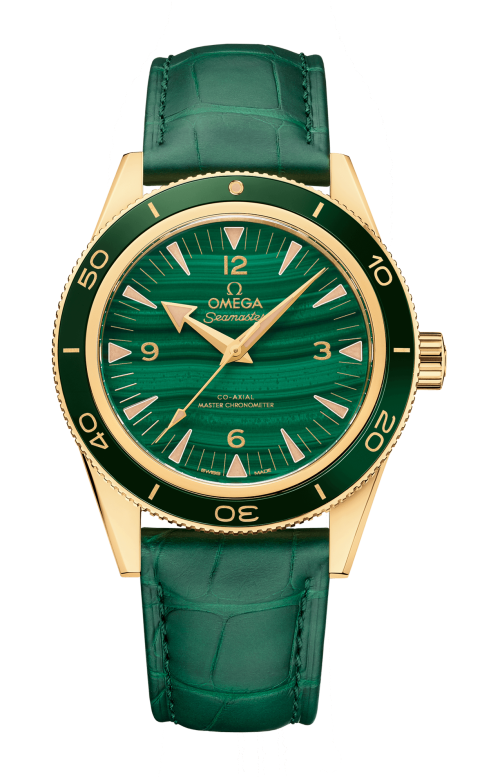 Accedi alla scheda di Omega SEAMASTER 300 41 MM, ORO GIALLO SU PELLE - 234.63.41.21.99.001