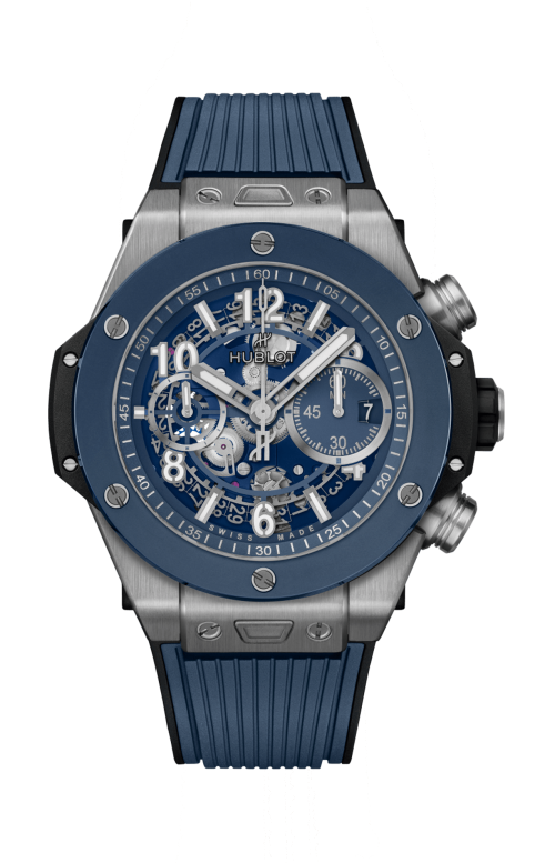 Accedi alla scheda di Hublot BIG BANG UNICO TITANIUM BLUE CERAMIC 44 MM - 421.NL.5170.RX