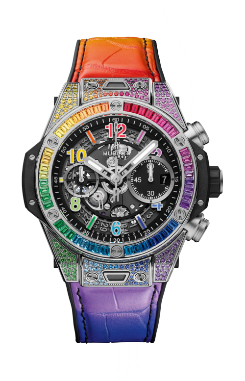 Accedi alla scheda di Hublot BIG BANG UNICO TITANIUM RAINBOW 42 MM - 441.NX.1117.LR.0999