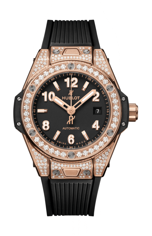 Accedi al prodotto correlato Hublot BIG BANG ONE CLICK KING GOLD PAV&Eacute; 33 MM - 485.OX.1180.RX.1604