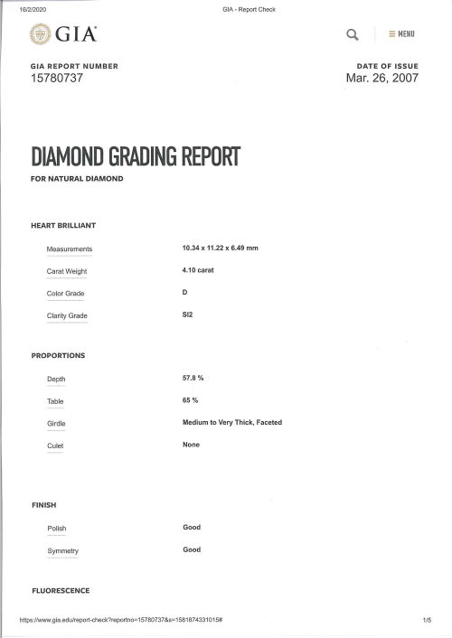 Accedi alla scheda di Bartorelli Italian Jewels ORECCHINI CUORE PENDENTE IN ORO BIANCO E DIAMANTI - F.199