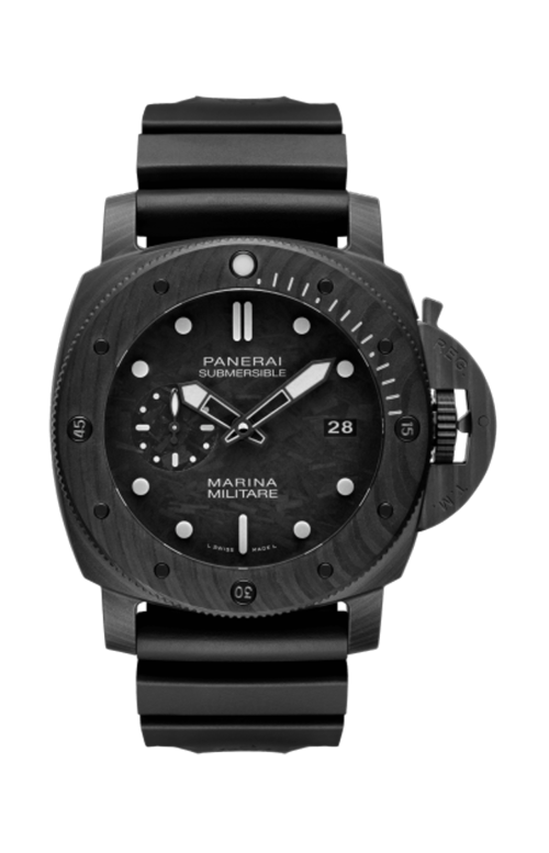 Accedi al prodotto correlato Panerai SUBMERSIBLE MARINA MILITARE CARBOTECH&trade; 47 MM - DOPPIO CINTURINO - PAM02979