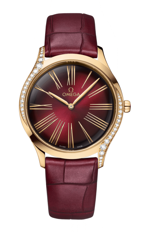 Accedi alla scheda di Omega DE VILLE TR&Eacute;SOR 36 MM, ORO MOONSHINE&trade; SU PELLE - 428.58.36.60.11.001