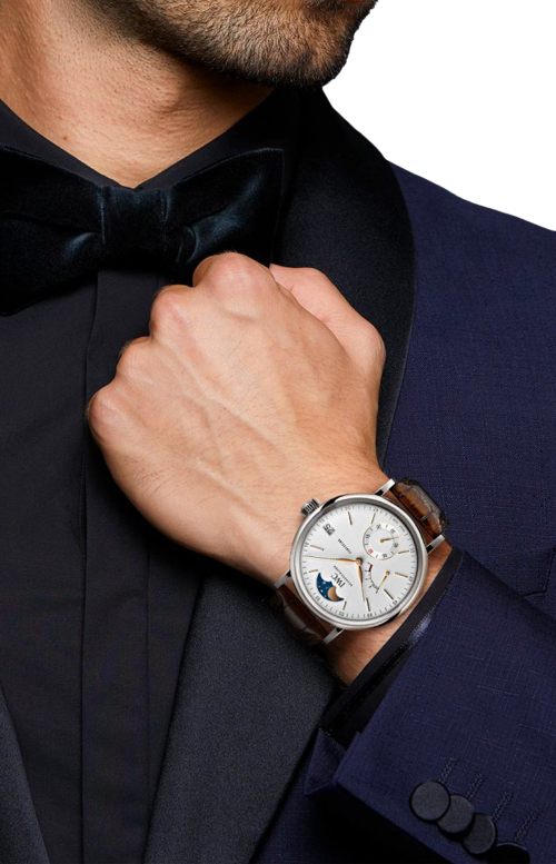 Accedi alla scheda di Iwc Schaffhausen PORTOFINO HAND-WOUND MOON PHASE - IW516401