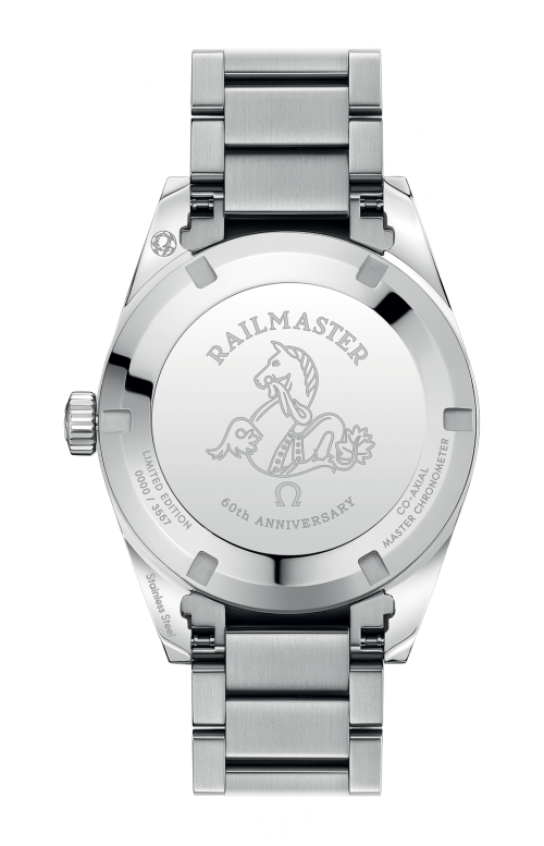 Accedi alla scheda di Omega SEAMASTER RAILMASTER 38 MM, ACCIAIO SU ACCIAIO - LIMITED EDITION - 220.10.38.20.01.002