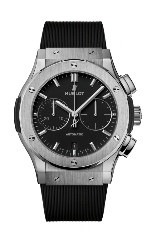 Accedi al prodotto correlato Hublot CLASSIC FUSION CHRONOGRAPH TITANIUM 45 MM - 521.NX.1171.RX