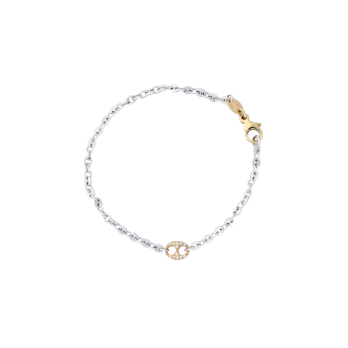 Accedi al prodotto correlato Bartorelli Italian Jewels BRACCIALE IN ORO BIANCO CON NODO MARINARO IN ORO ROSA E DIAMANTI - 8234