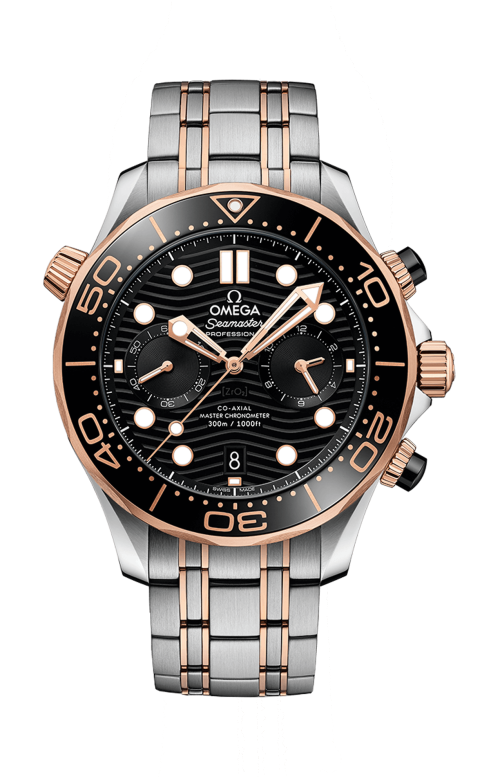 Accedi alla scheda di Omega SEAMASTER DIVER 300M 44 MM, ACCIAIO-ORO SEDNA&trade; SU ACCIAIO-ORO SEDNA&trade; - 210.20.44.51.01.001