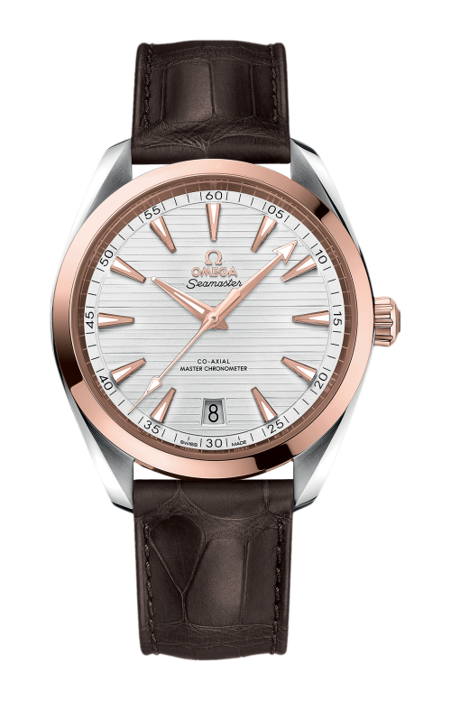 Accedi alla scheda di Omega SEAMASTER AQUA TERRA 150M 41 MM, ACCIAIO-ORO SEDNA&trade; SU PELLE - 220.23.41.21.02.001