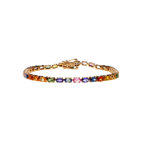 Accedi al prodotto correlato Bartorelli Italian Jewels BRACCIALE IN ORO ROSA E ZAFFIRI MULTICOLOR - AB1660