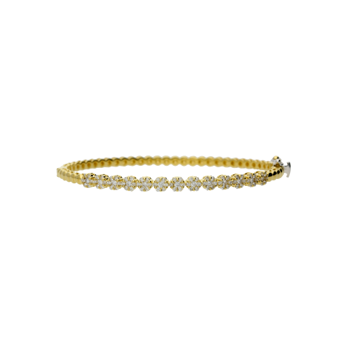 Accedi alla scheda di Bartorelli Italian Jewels BRACCIALE RIGIDO IN ORO GIALLO E DIAMANTI BIANCHI - AB1761/G