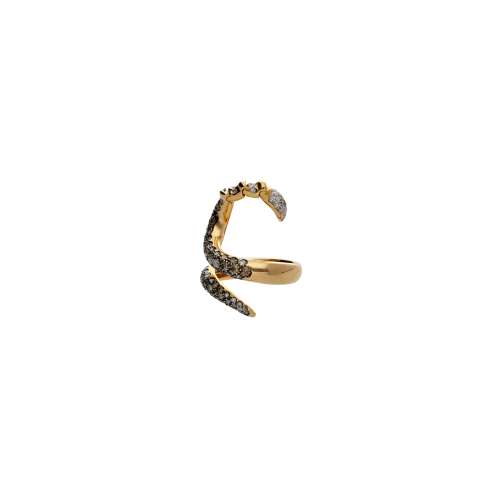 Accedi al prodotto correlato Bartorelli Italian Jewels ANELLO MAGIC SNAKE CON TESTA SNODATA IN ORO ROSA, DIAMANTI BIANCHI E DIAMANTI BROWN - 7140APK*BB*DB-