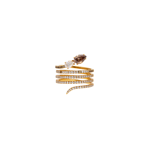 Accedi al prodotto correlato Bartorelli Italian Jewels ANELLO SERPENTE IN ORO ROSA CON DIAMANTI BIANCHI E DIAMANTI BROWN - 71950626